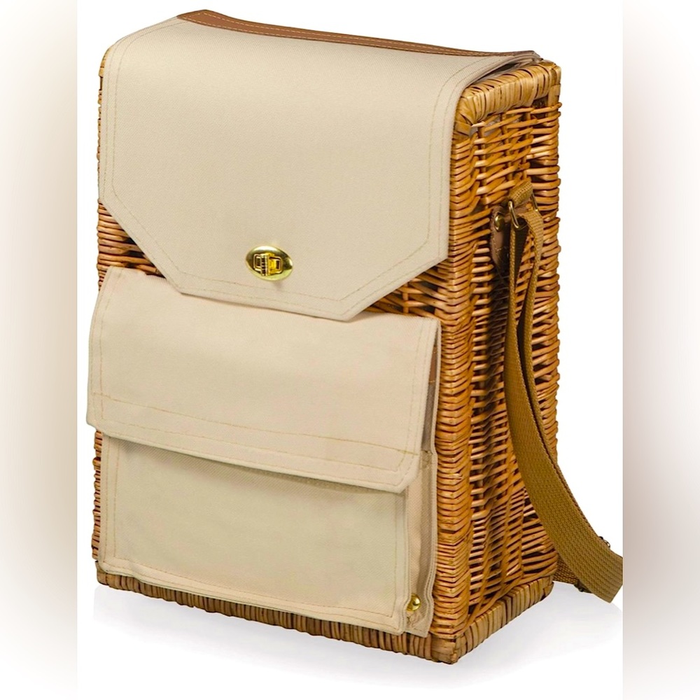 Picnic Time wine and cheese basket